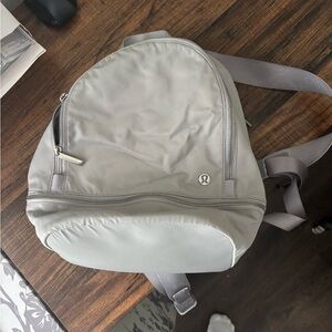 lululemon athletica Light Gray Backpack